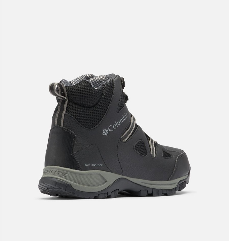 Columbia Telluron Omni Heat II Men's Boots Black | TFGEAK-624