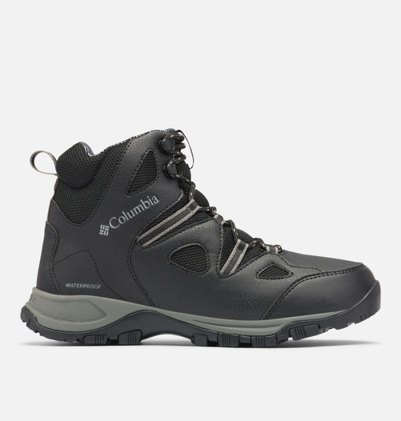 Columbia Telluron Omni Heat II Men\'s Boots Black | TFGEAK-624
