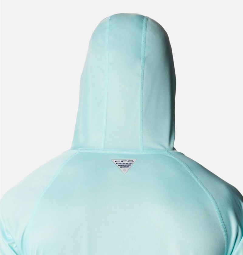 Columbia Terminal Tackle Heather Men's Hoodie Blue | KYHUEZ-983