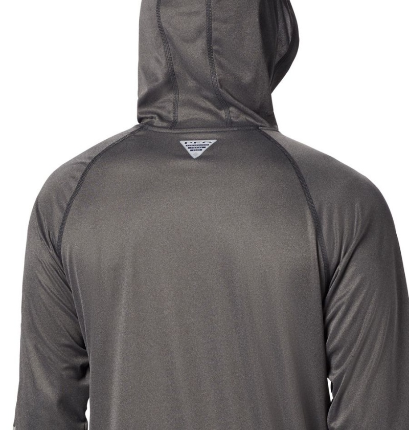 Columbia Terminal Tackle Heather Men's Hoodie Grey | QUWINV-508
