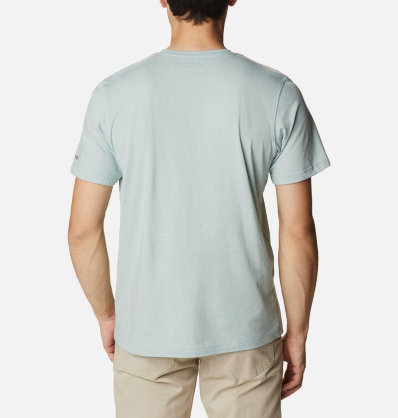 Columbia Thistletown Hills Pocket Men's T-Shirt Grey | CSYBXM-649