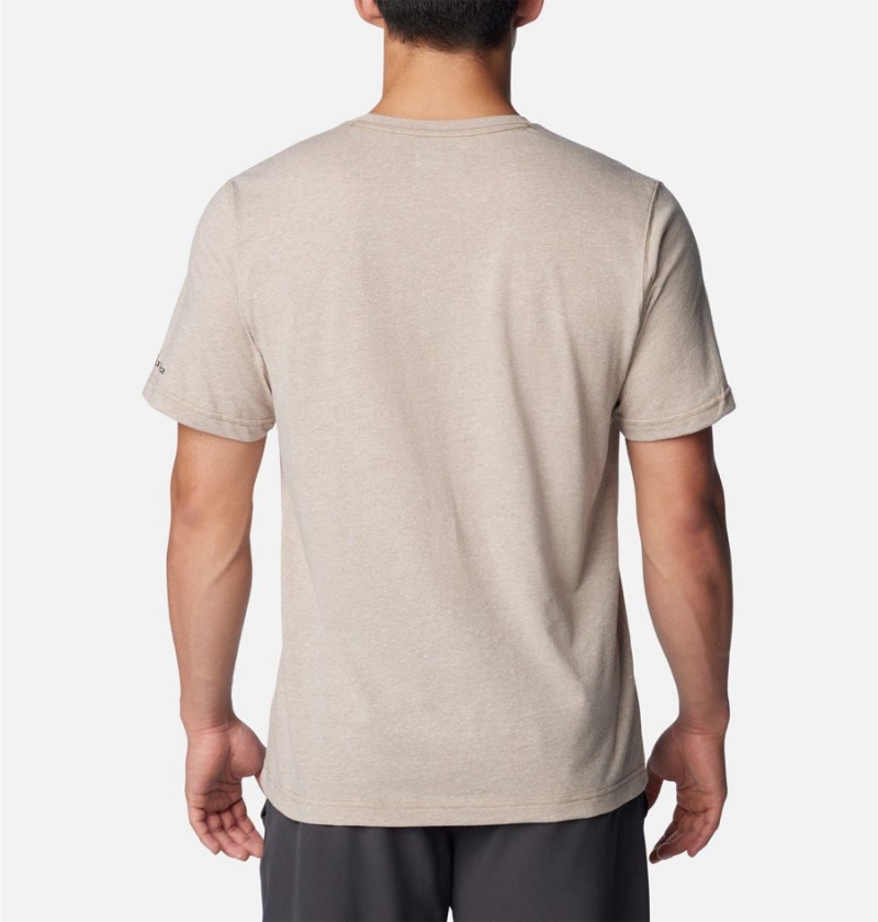 Columbia Thistletown Hills Pocket Men's T-Shirt White | LTWACP-902