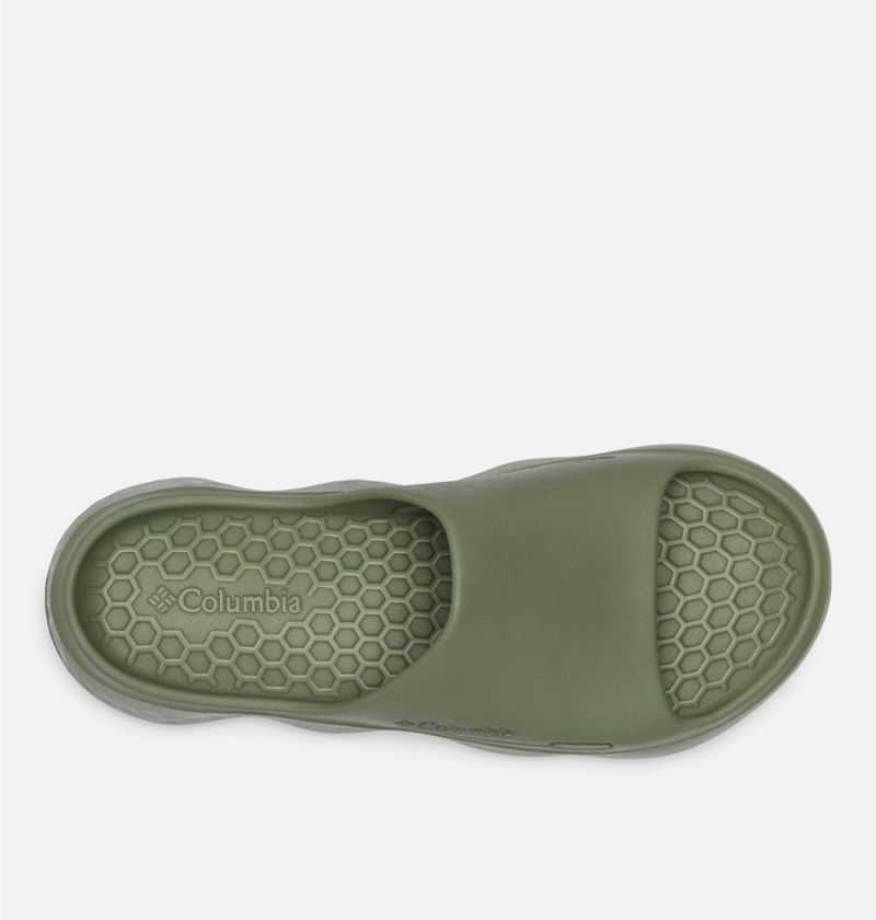 Columbia Thrive Revive Slide Men's Sandals Blue | XLRJBS-462