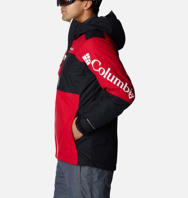 Columbia Timberturner II Men's Ski Jacket Red | CDGSJW-814