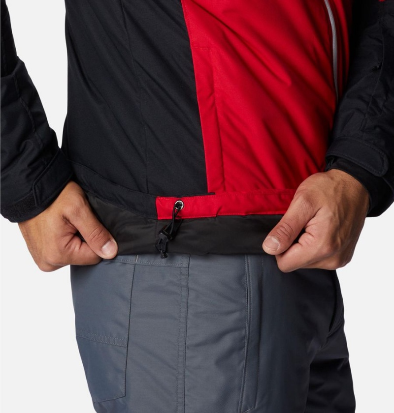 Columbia Timberturner II Men's Ski Jacket Red | CDGSJW-814