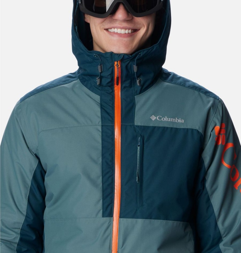 Columbia Timberturner II Men's Ski Jacket Blue | OJALSD-921