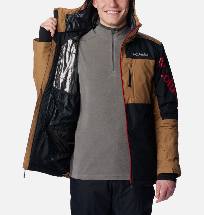 Columbia Timberturner II Men's Ski Jacket Black | KIGYLP-491