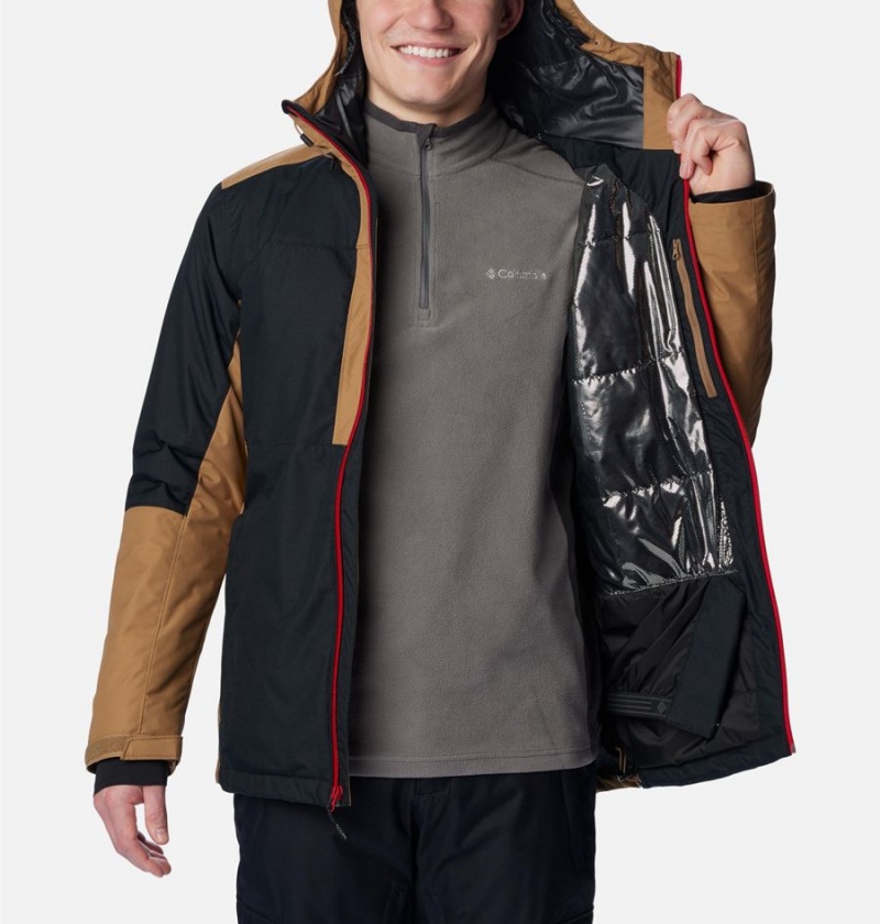 Columbia Timberturner II Men's Ski Jacket Black | KIGYLP-491