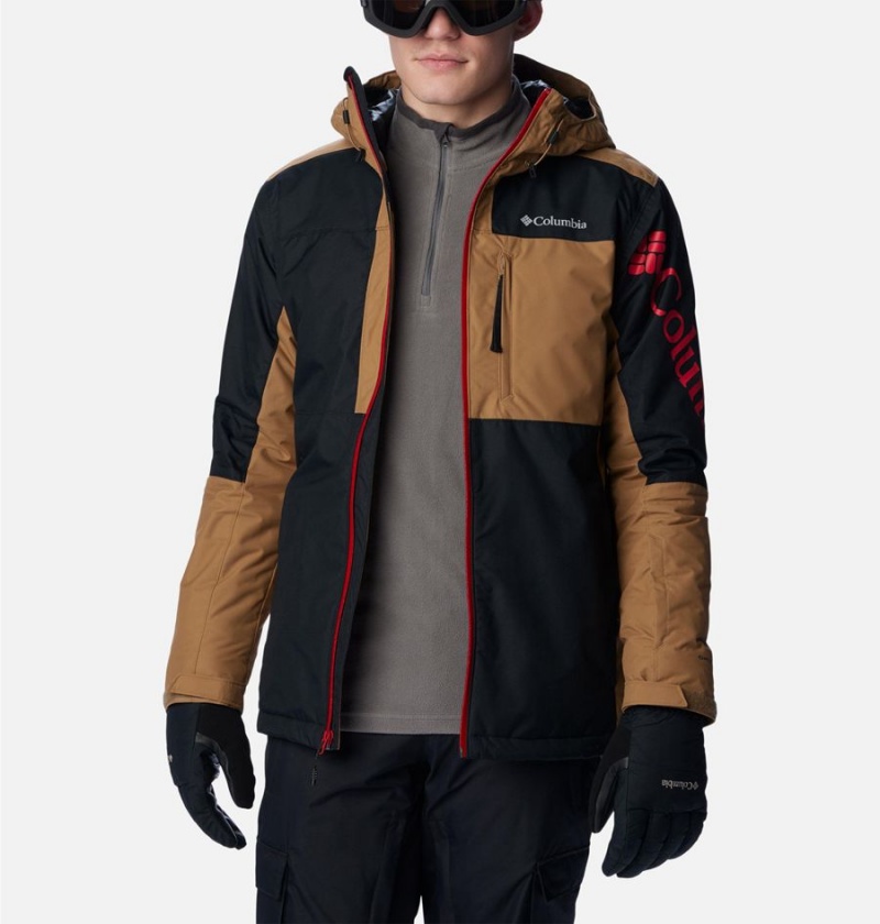Columbia Timberturner II Men's Ski Jacket Black | KIGYLP-491