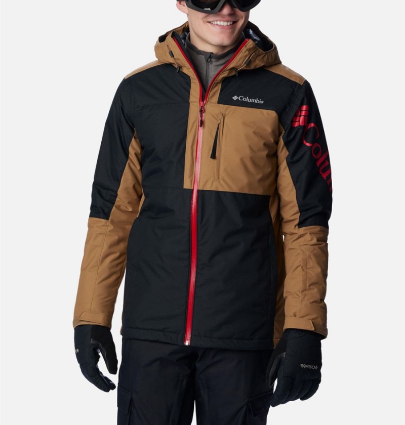 Columbia Timberturner II Men\'s Ski Jacket Black | KIGYLP-491