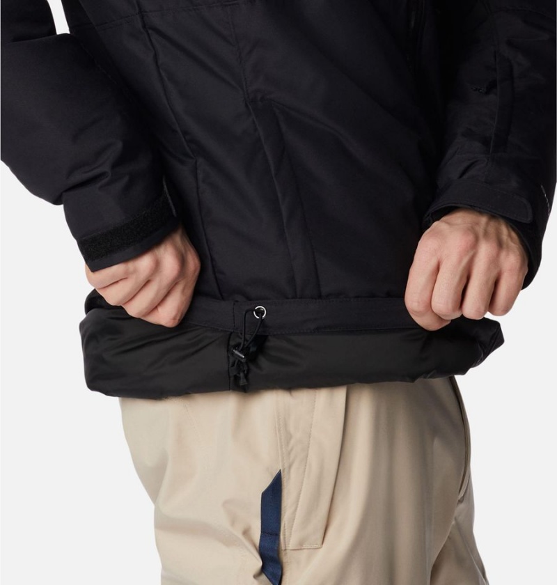 Columbia Timberturner II Men's Ski Jacket Black | TZLNQG-518
