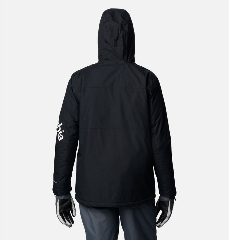 Columbia Timberturner II Men's Ski Jacket Black | TZLNQG-518