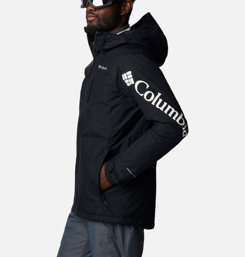 Columbia Timberturner II Men's Ski Jacket Black | TZLNQG-518