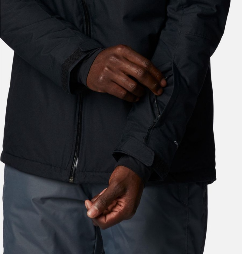 Columbia Timberturner II Men's Ski Jacket Black | TZLNQG-518