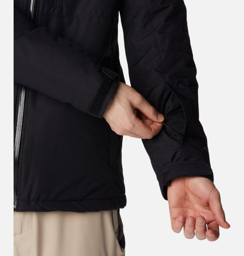 Columbia Timberturner II Men's Ski Jacket Black | TZLNQG-518