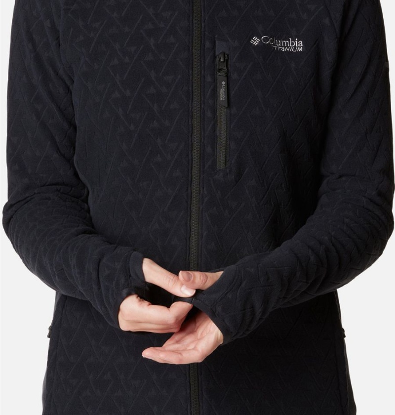 Columbia Titan Pass 3.0 Full Zip Women's Fleece Jacket Black | NYCILS-065
