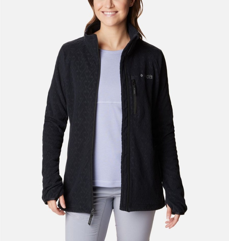 Columbia Titan Pass 3.0 Full Zip Women's Fleece Jacket Black | NYCILS-065