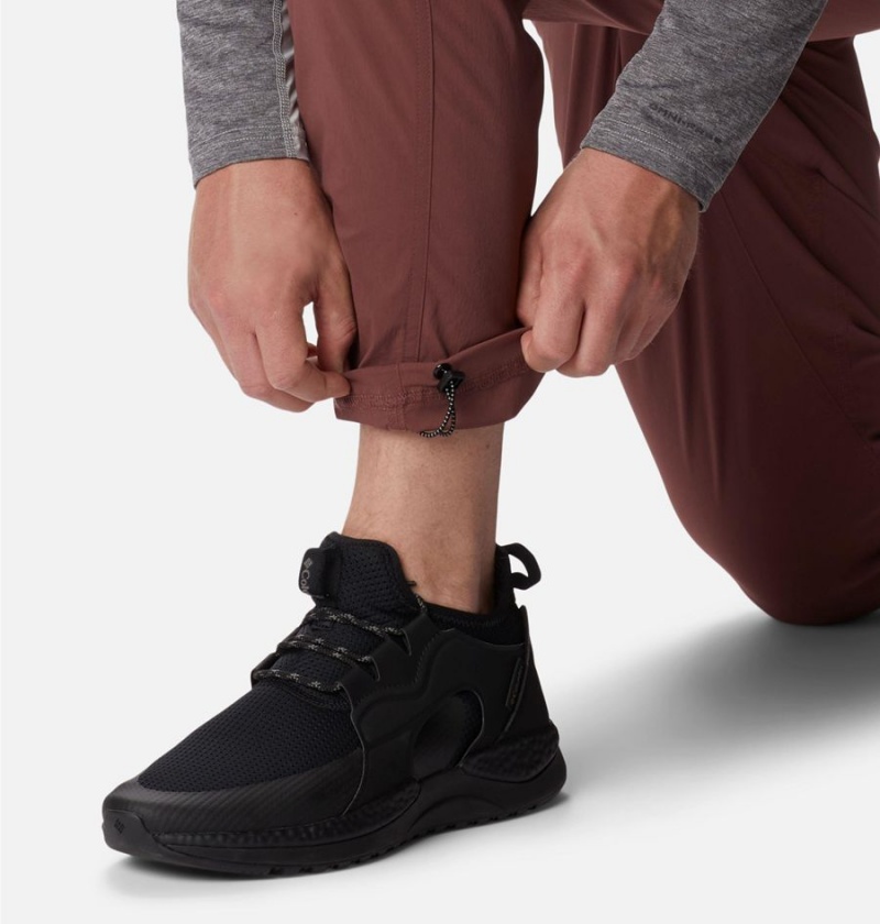 Columbia Titan Pass Lightweight Men's Pants Brown | YRCJUQ-425