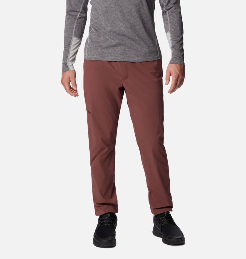 Columbia Titan Pass Lightweight Men's Pants Brown | YRCJUQ-425