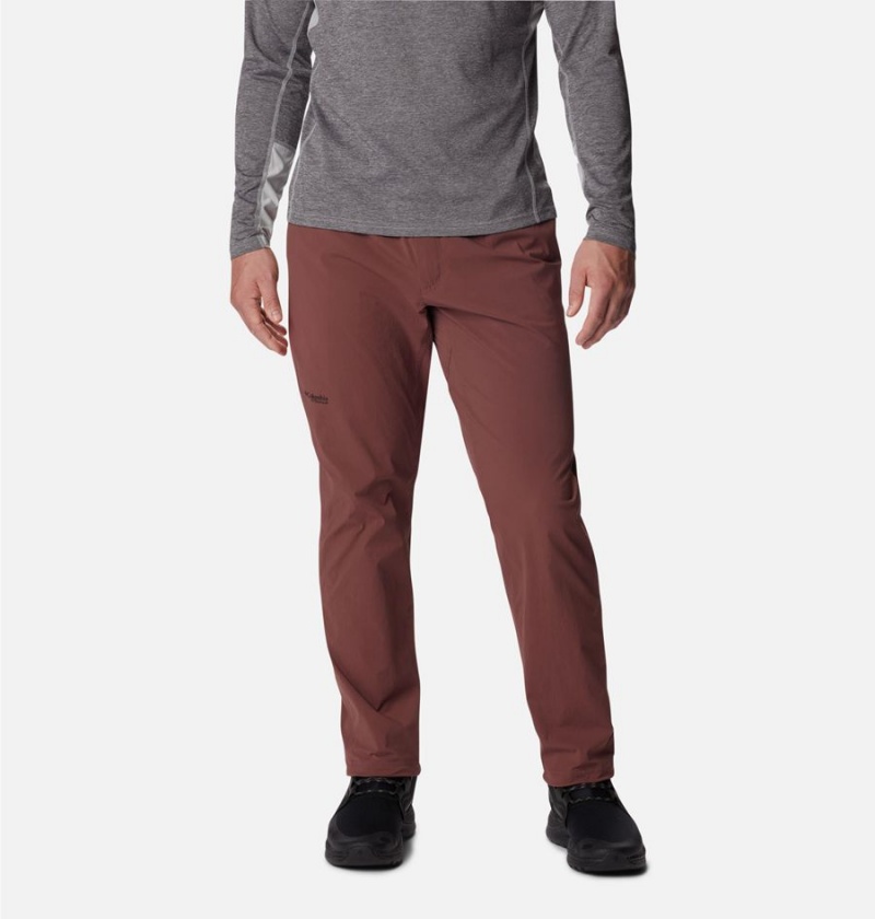 Columbia Titan Pass Lightweight Men\'s Pants Brown | YRCJUQ-425