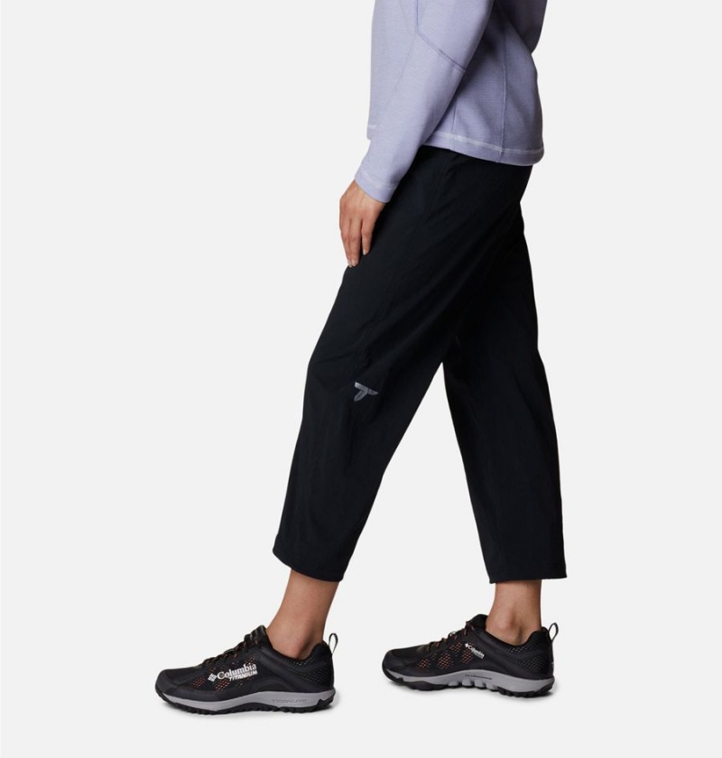 Columbia Titan Pass Lightweight Women's Pants Black | UQKJHG-657