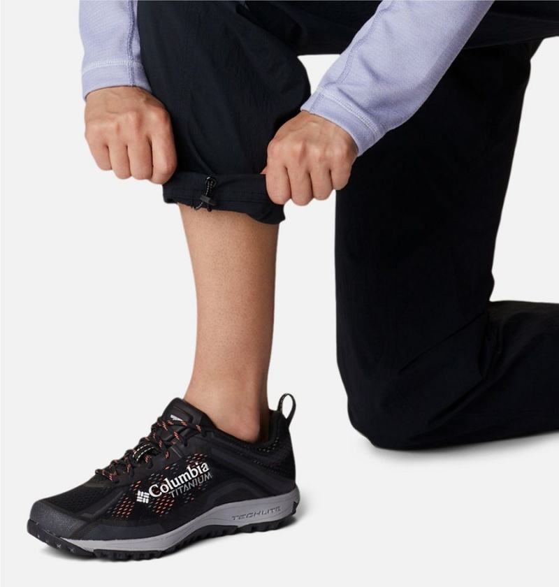 Columbia Titan Pass Lightweight Women's Pants Black | UQKJHG-657