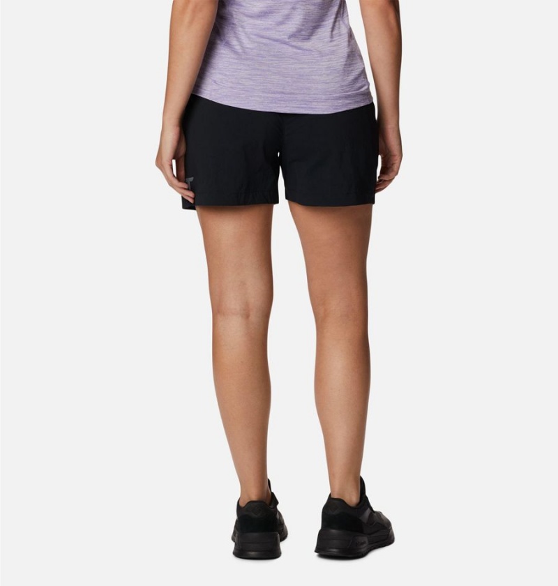 Columbia Titan Pass Lightweight Women's Shorts Black | TFWJBI-369