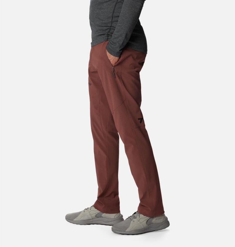 Columbia Titan Pass Men's Pants Brown | VUZLEB-203