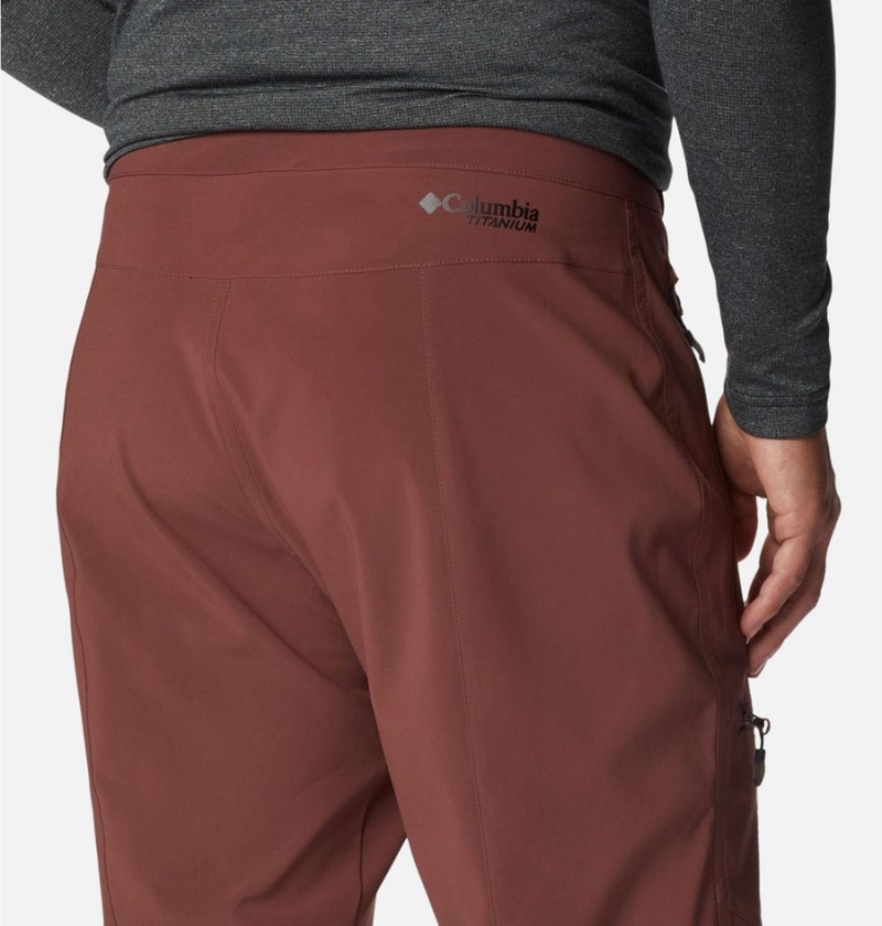Columbia Titan Pass Men's Pants Brown | VUZLEB-203