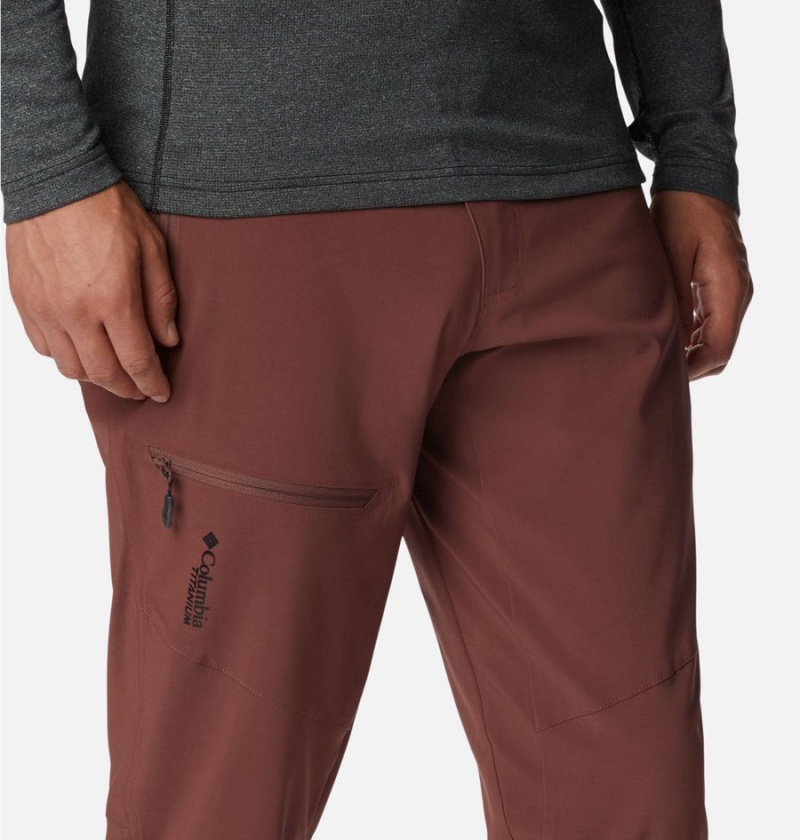 Columbia Titan Pass Men's Pants Brown | VUZLEB-203