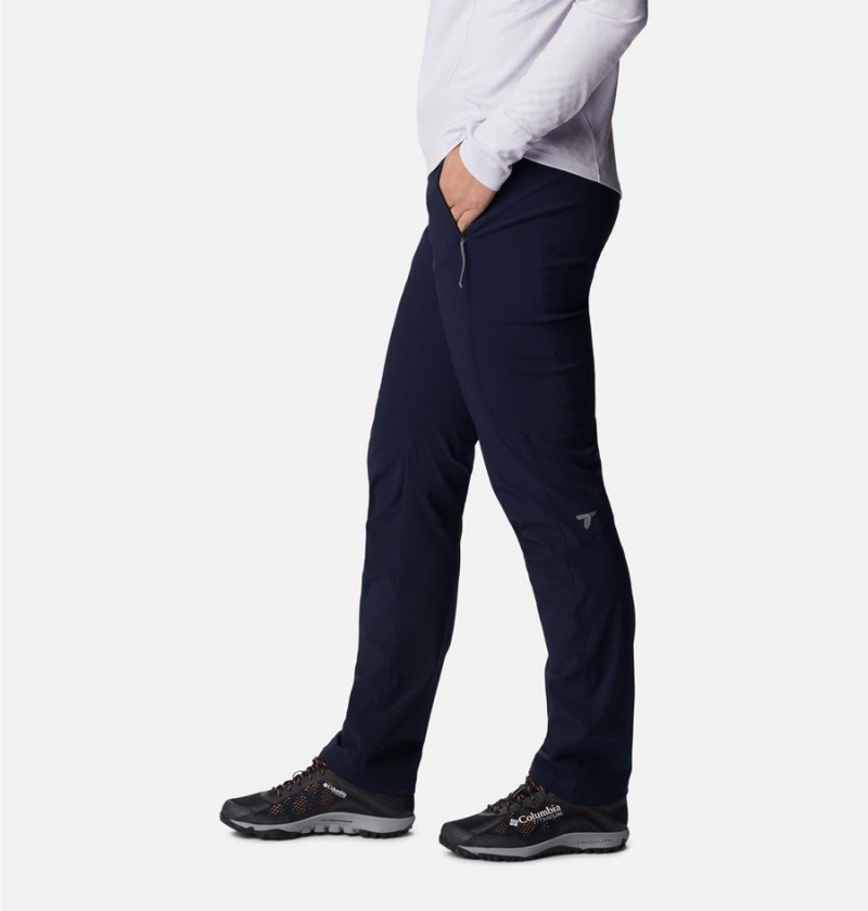 Columbia Titan Pass Women's Pants Navy | KGOZBV-438