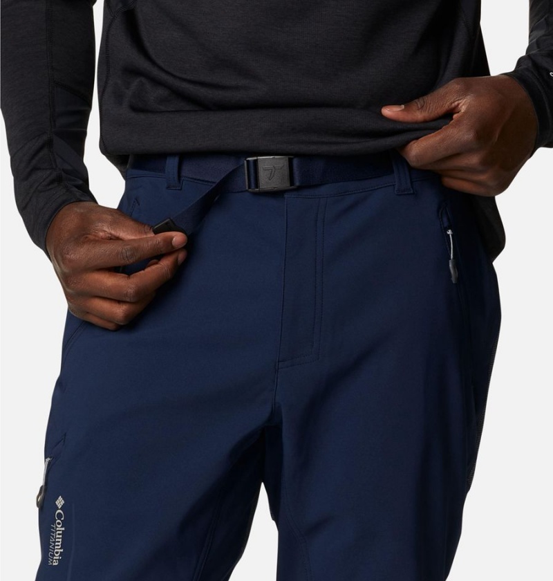 Columbia Titan Ridge II Men's Pants Navy | AXNZPY-314