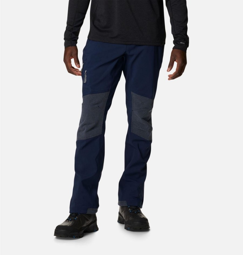 Columbia Titan Ridge II Men\'s Pants Navy | AXNZPY-314