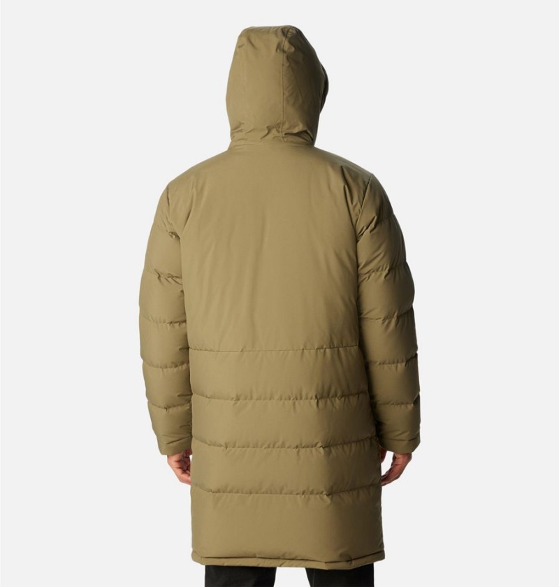 Columbia Toyama Pass Down Men's Coats Green | OHXMSY-246
