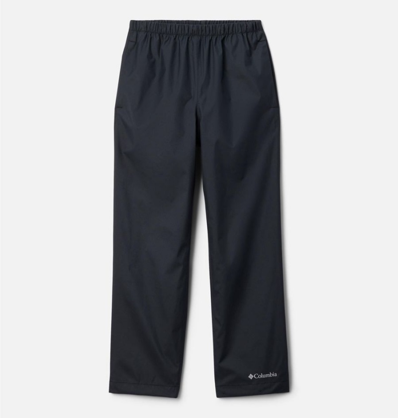Columbia Trail Adventure Rain Kids\' Pants Black | QEKCMZ-521