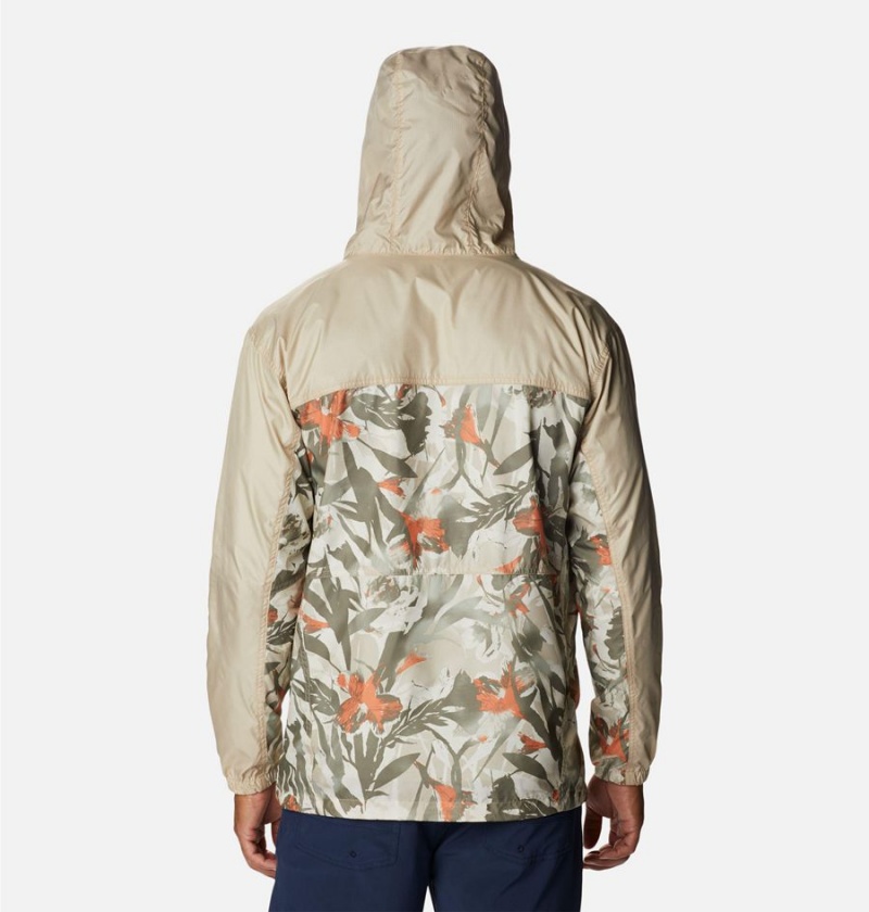 Columbia Trail Traveler Men's Windbreaker Khaki | SGCDRN-051
