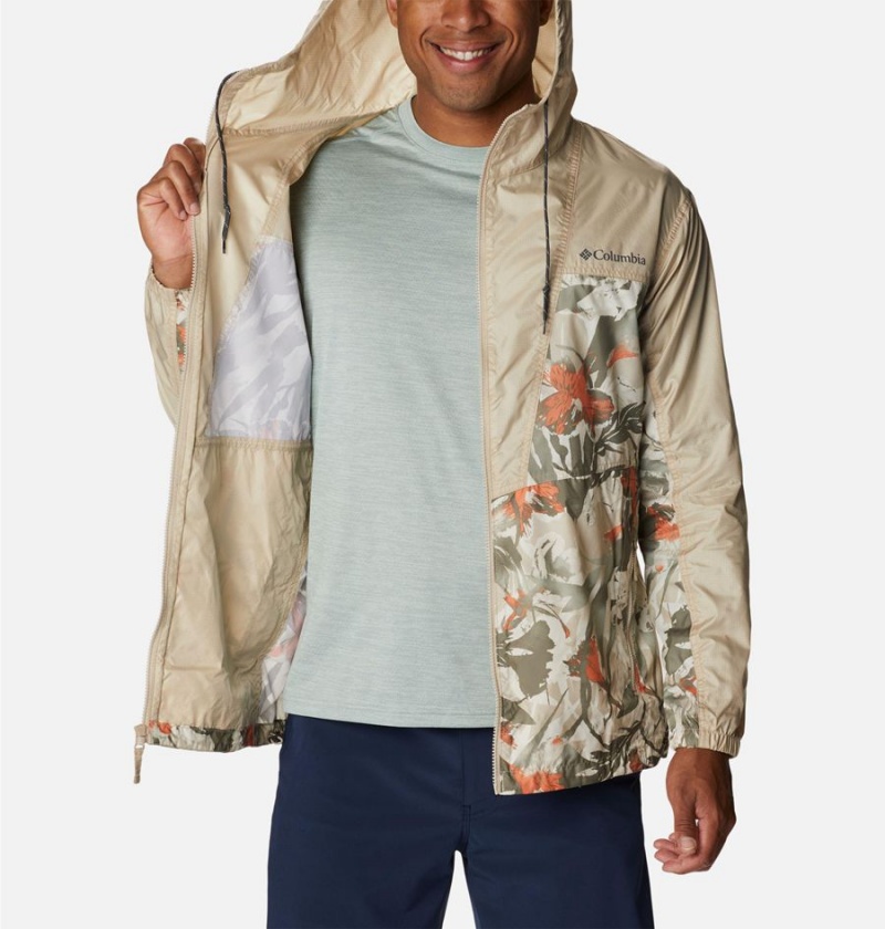 Columbia Trail Traveler Men's Windbreaker Khaki | SGCDRN-051