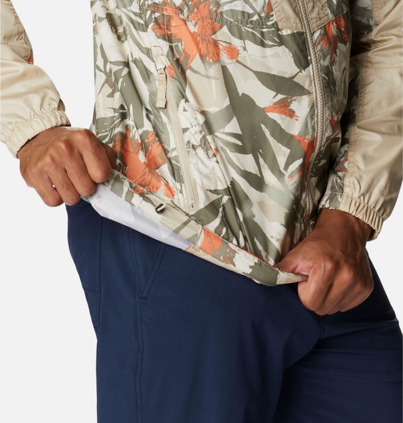Columbia Trail Traveler Men's Windbreaker Khaki | SGCDRN-051