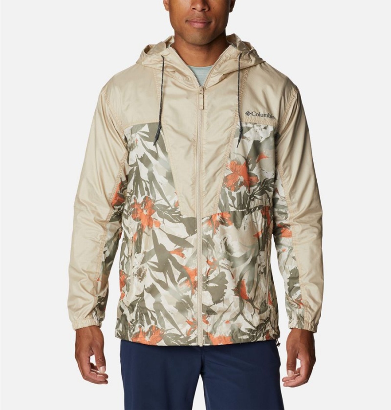 Columbia Trail Traveler Men\'s Windbreaker Khaki | SGCDRN-051