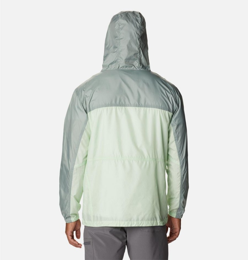 Columbia Trail Traveler Men's Windbreaker Green | DHVZCM-217