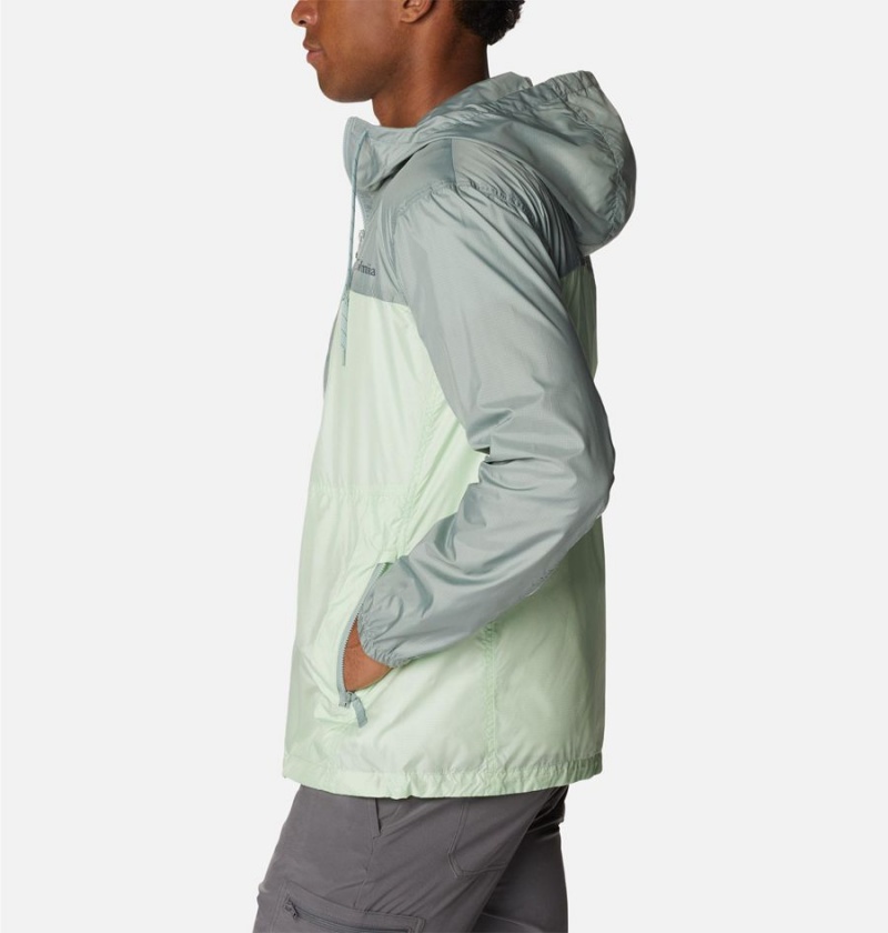 Columbia Trail Traveler Men's Windbreaker Green | DHVZCM-217