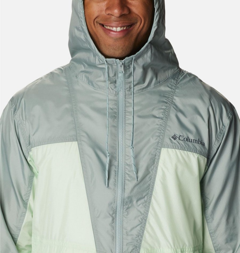 Columbia Trail Traveler Men's Windbreaker Green | DHVZCM-217