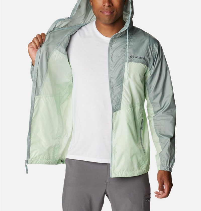 Columbia Trail Traveler Men's Windbreaker Green | DHVZCM-217