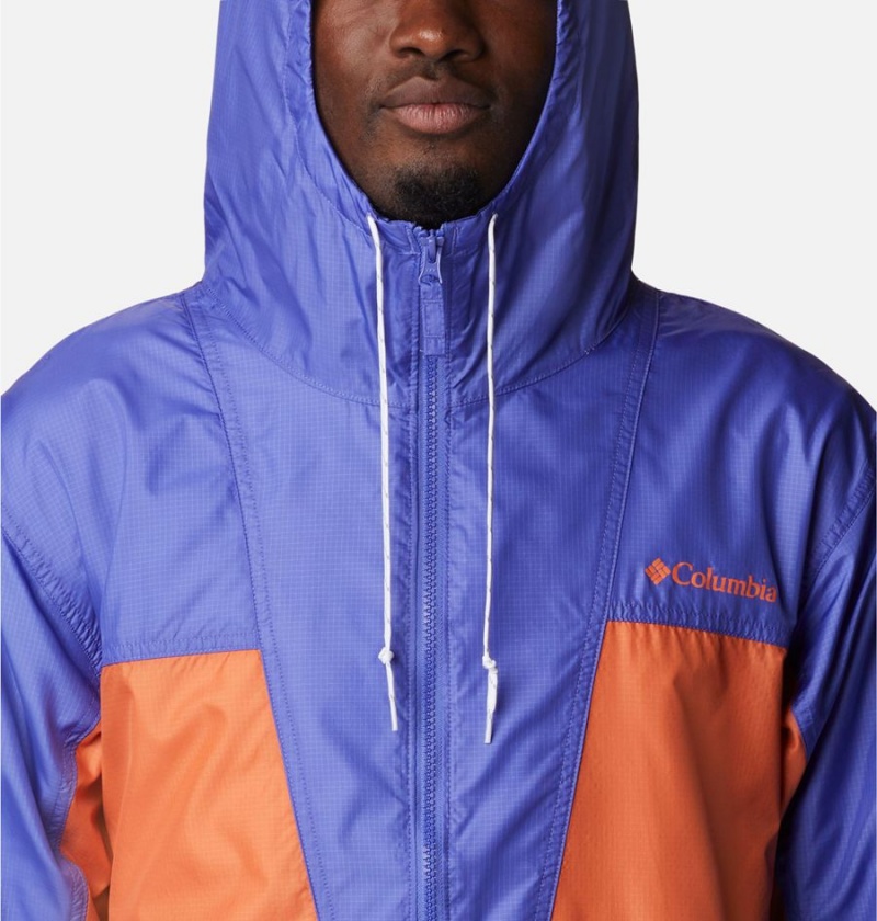 Columbia Trail Traveler Men's Windbreaker Turquoise | IFQMVH-918