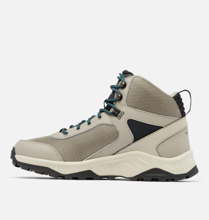 Columbia Trailstorm Ascend Mid Waterproof Men's Hiking Shoes Beige | SLMPHY-294