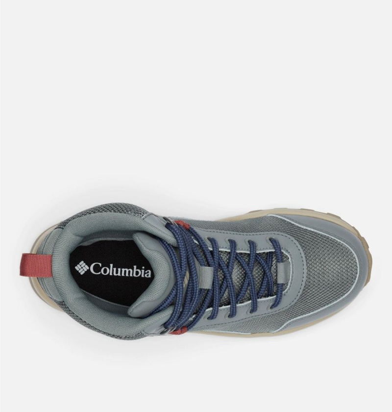 Columbia Trailstorm Ascend Mid Waterproof Women's Hiking Shoes Grey | KGLFYT-563