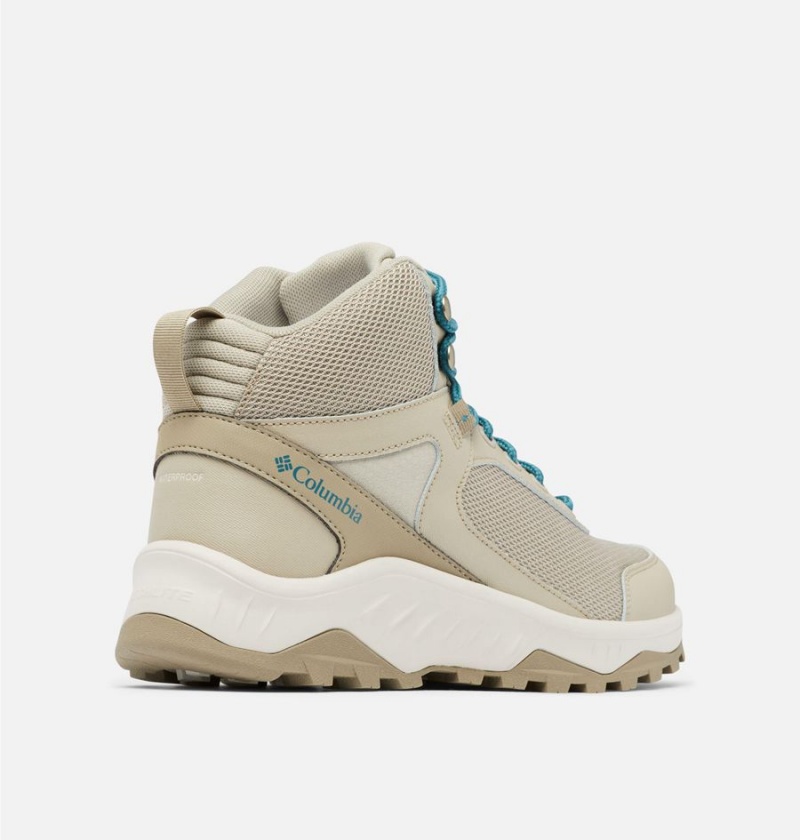 Columbia Trailstorm Ascend Mid Waterproof Women's Hiking Shoes Beige | OLRBYX-842