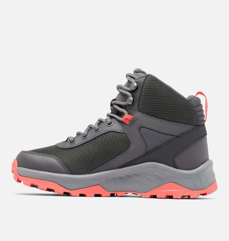 Columbia Trailstorm Ascend Mid Waterproof Women's Hiking Shoes Grey | MEGPTQ-135