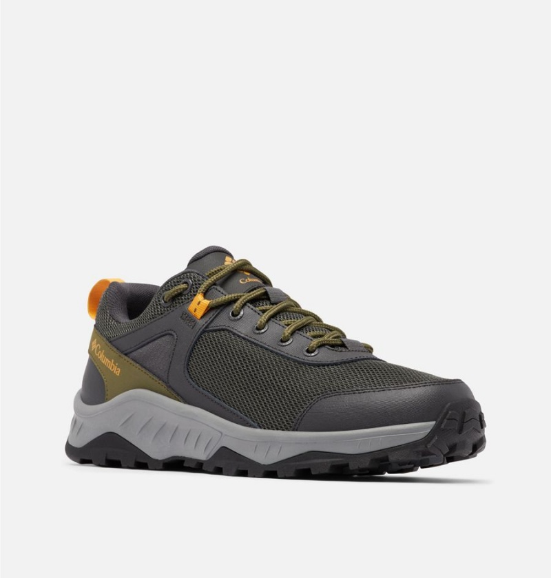 Columbia Trailstorm Ascend Waterproof Men's Hiking Shoes Grey | WVQEBU-205
