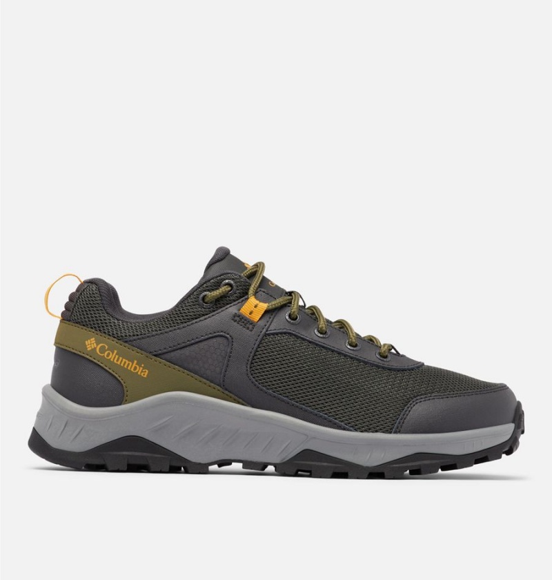 Columbia Trailstorm Ascend Waterproof Men\'s Hiking Shoes Grey | WVQEBU-205